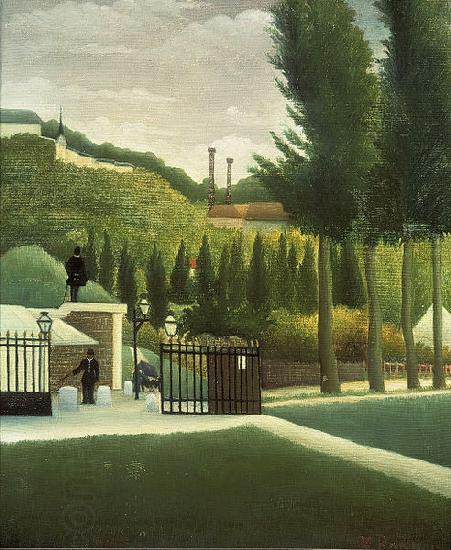 Henri Rousseau The Customs Post oil painting picture